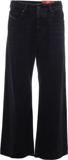 Diesel Dame Jeans Svart W26,