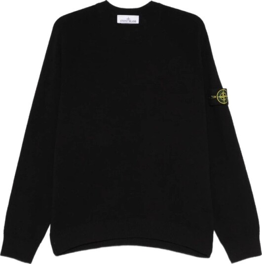 Stone Island Herre Strikkevarer Svart L, Stone Island Herre Strikkevarer Svart L,