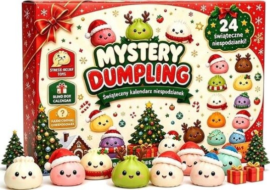 Jule Squishies Adventskalender 2026 Nedtellingskalender for voksne