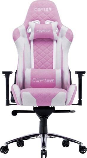 Cepter Rogue Fabric gamingstol rosa og hvit Cepter Rogue Fabric gamingstol rosa og hvit