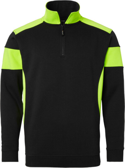 Top Swede Sweatshirt 222 Svart/gul 2xl
