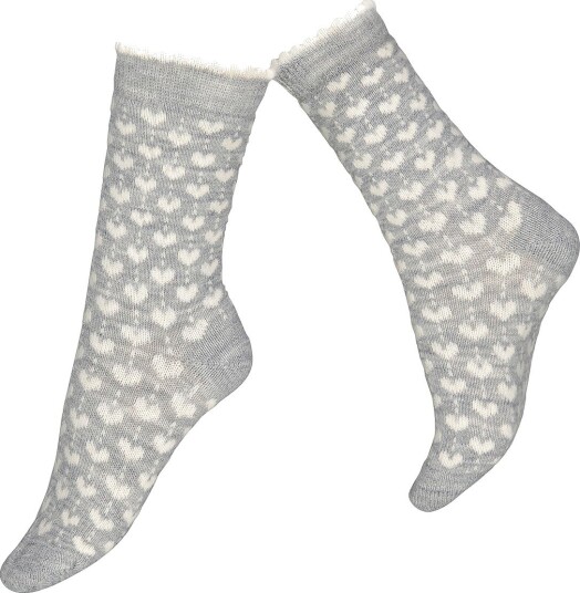 Vogue   Sokker Vogue Amara Wool Sock   Grå