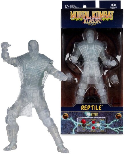 Mortal Kombat  Klassic  Reptile (Invisible) 7" Action Figure
