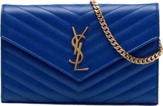 Yves Saint Laurent Vintage Dame Pre owned Blå ONE SIZE, Yves Saint Laurent Vintage Dame Pre owned Blå ONE SIZE,