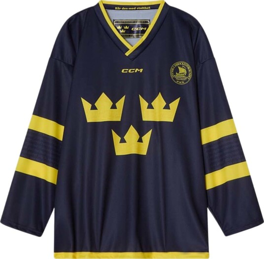 CCM REPLICA JERSEY TEAM SWEDEN JR