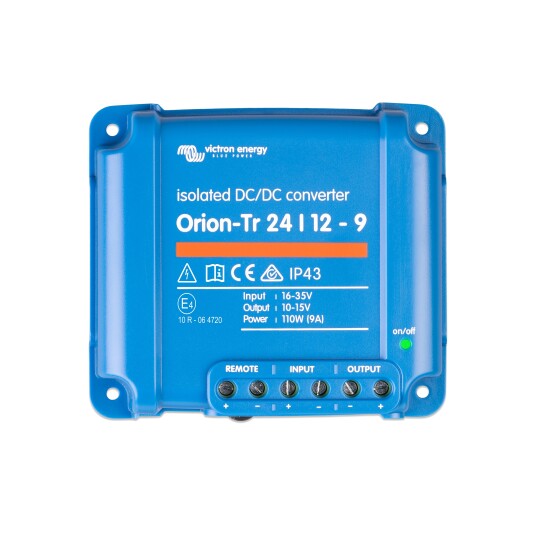 Victron Energy Omformer Orion-tr 24/12-9a (110w) Victron Energy Omformer Orion-tr 24/12-9a (110w)