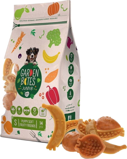 Garden Bites Puppy Fruity Friends Dentaltygg S