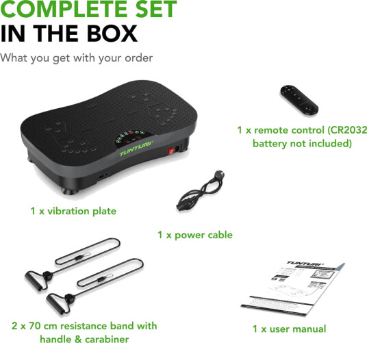 Cardio Fit V30 Vibration plate Tunturi Cardio Fit V30 Vibration plate Tunturi