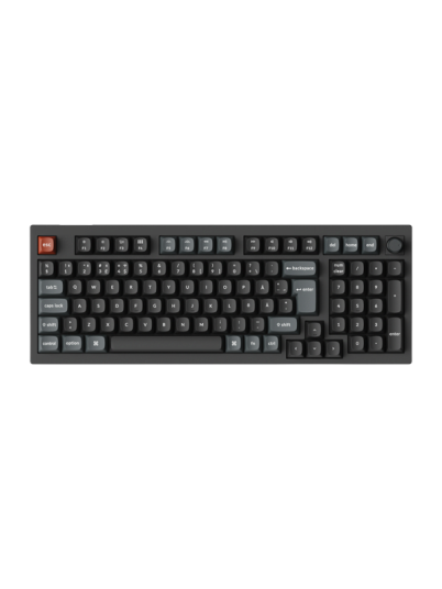 Keychron V5 Ultra Trådløst Gamingtastatur med RGB-belysning og Hotswap POM Brown