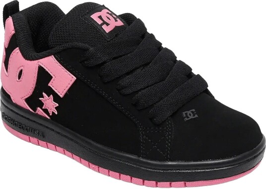 DC Court Graffik - BLACK/PINK - 33.5 DC Court Graffik - BLACK/PINK - 33.5