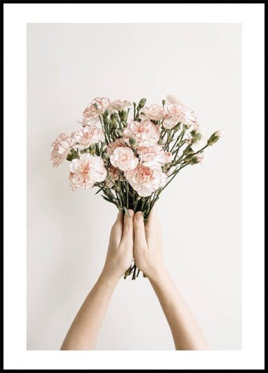 Carnation Flowers Bouquet Plakat Plakat / 100x150cm Carnation Flowers Bouquet Plakat Plakat / 100x150cm