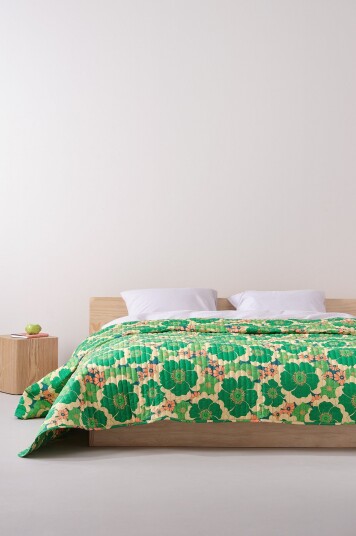 Jotex Sengeteppe Grønn FRIDA 20962520224