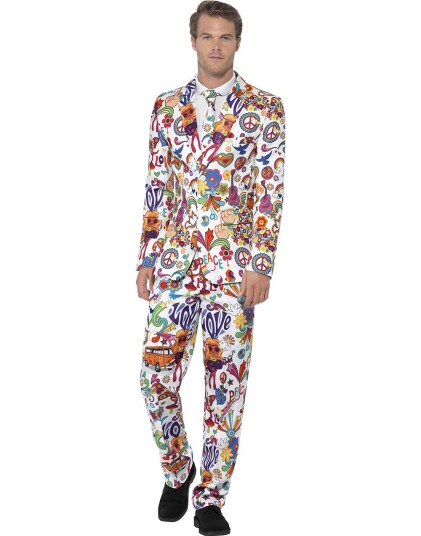 Stand Out Dress med Hippiemotiver