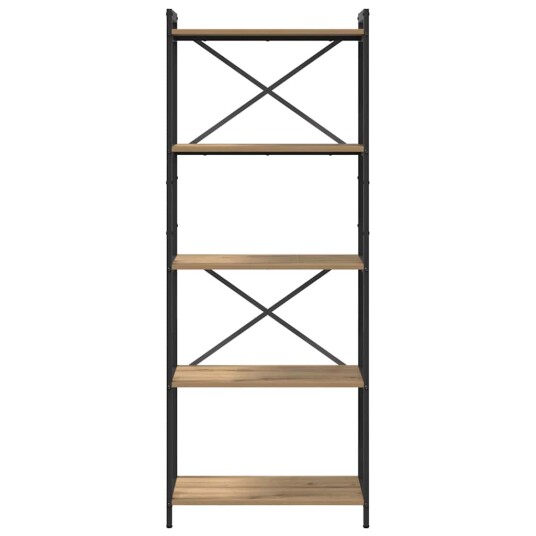 Bokhylle artisan eik 60 x 30 x 153 cm Konstruert tre