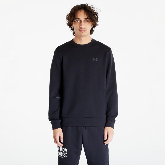 Under Armour UA Unstoppable Flc Crew Black LG Under Armour UA Unstoppable Flc Crew Black LG