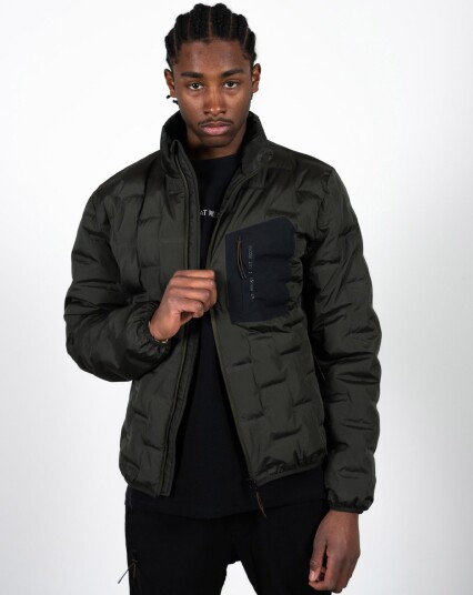 Fat Moose Hayes Quilted Jacket Grønn
