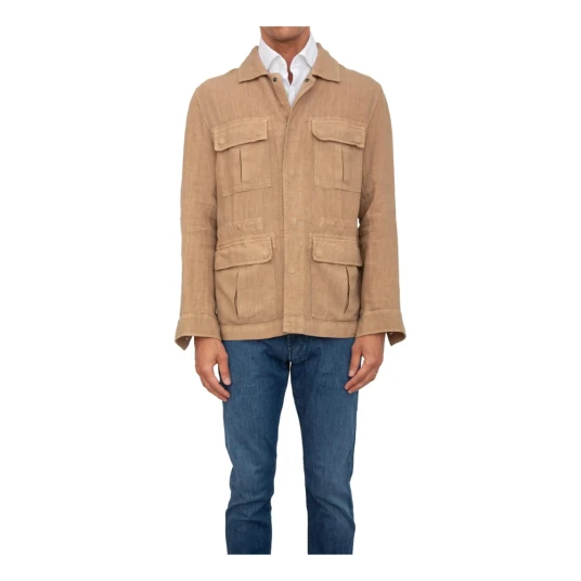 Peserico Herre Jakker Beige L,