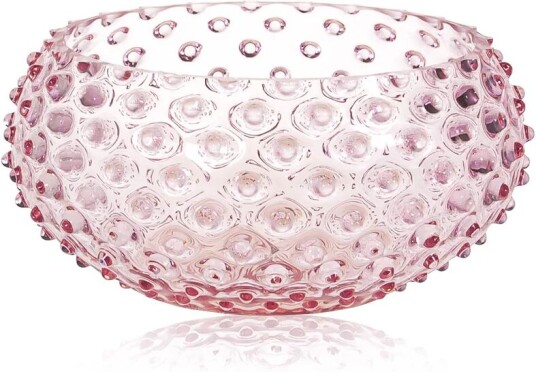 Anna Von Lipa Hobnail Tapas 23 cm Rosa