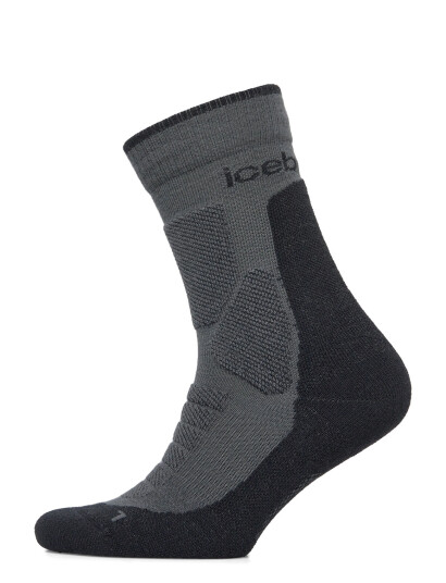 Icebreaker W Mer Hike+ Heavy Crew - Grey - L