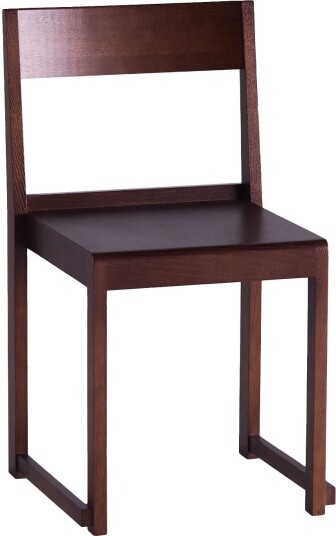 No Ga - Orchestra Chair Dark Stained Oak Spisestoler Sven Markelius Tre Farget