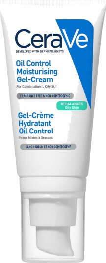 CeraVe Oil Control Gelkrem for Kombinert og Fet Hud 52 ml CeraVe Oil Control Gelkrem for Kombinert og Fet Hud 52 ml