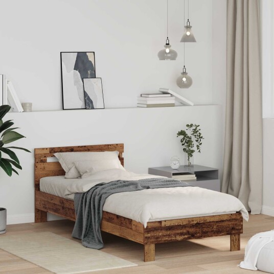  Sengestamme Gammelt tre 75 x 190 cm Konstruert tre