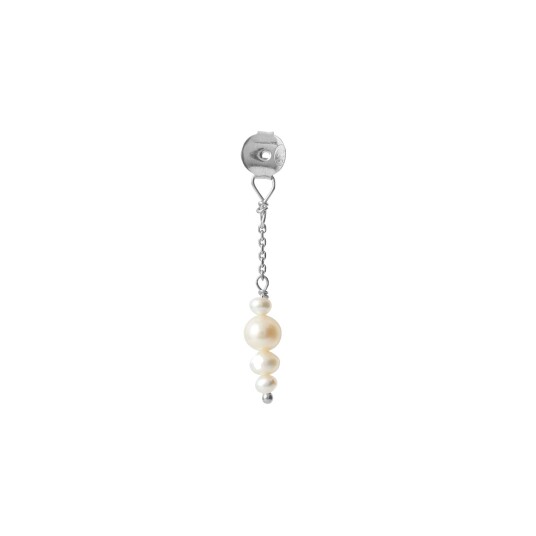 Stine A Jewelry Petit Pearl Berries Behind Ear Earring Sølv Sterling 925 Stine A Jewelry Petit Pearl Berries Behind Ear Earring Sølv Sterling 925
