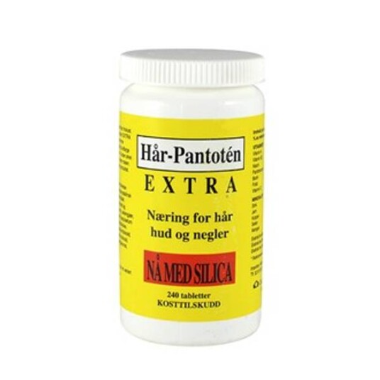 Hår Pantoten Extra 240 tbl Hår Pantoten Extra 240 tbl