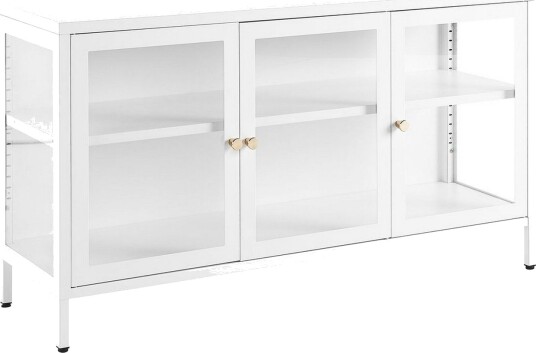 Vitrine Newport Hvit - Hvit