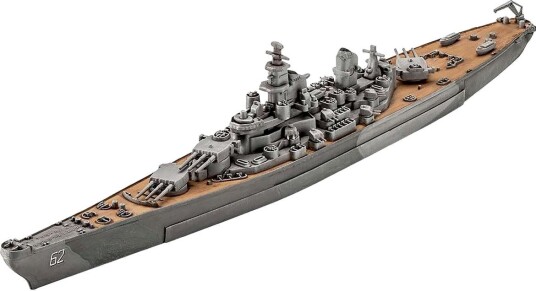 Revell Modell 65183 USS New Jersey Byggesett 45 Deler