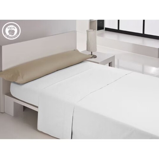 Putetrekk Happy Home LISOS COTTON Jord Seng 150/160 144 Tråder 45 x 85 cm 2 enheter