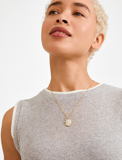 Pilgrim Ember Necklace Gold Plated Gold ONE SIZE Pilgrim Ember Necklace Gold Plated Gold ONE SIZE
