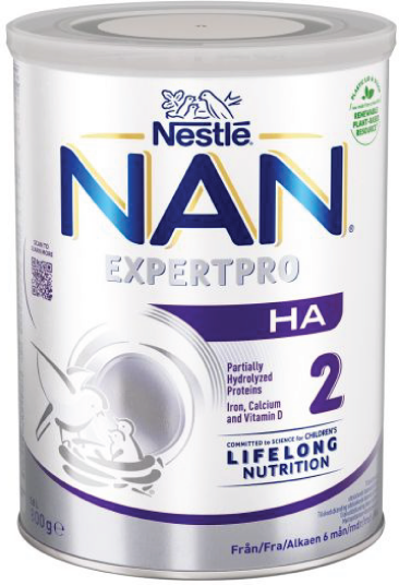 NAN Expertpro HA 2 tilskuddsblanding pulver 800 g NAN Expertpro HA 2 tilskuddsblanding pulver 800 g