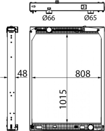 MAHLE CR 731 000S Radiator motorkjøling