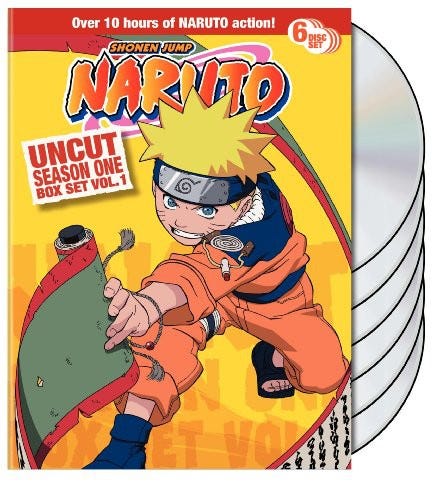 Naruto Uncut Season 1 V.1 Box Set