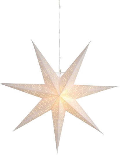 Jotex Adventsstjerne Dot Hvit 1040506020