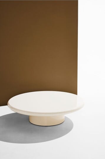 PastillTed salongbord ø 95 cmBeigeSofabord