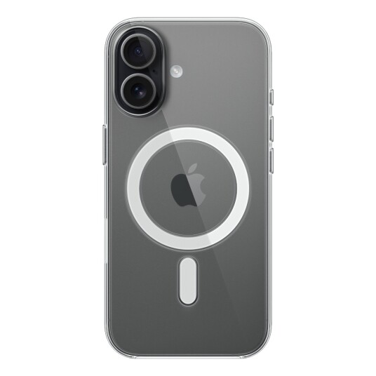 Apple - Beskyttende deksel for mobiltelefon - MagSafe-samsvar - polykarbonat - blank - for iPhone 17