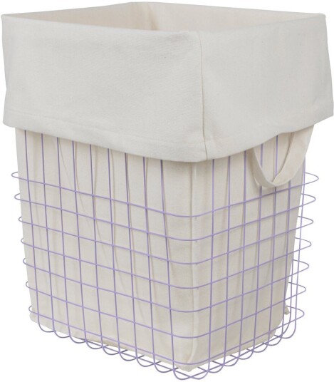Mette Ditmer Store it oppbevaringskurv med bomullspose large Lilac