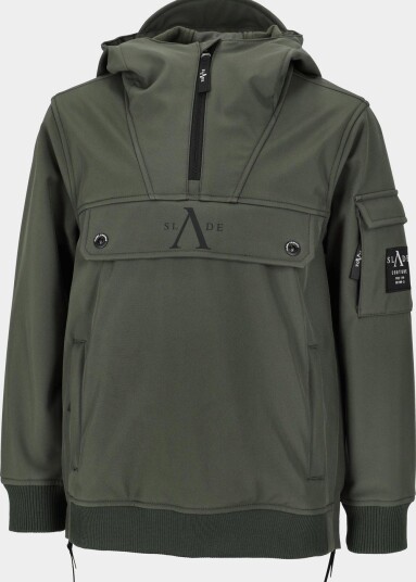 Slade Colorado Softshell Anorak Jr Olive 130 Jakker