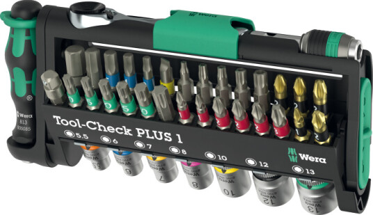 Wera Tool-Check PLUS 39 Deler Superkompakt Verktøysett