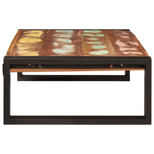  Badehylle med hylle 80 x 50 x 23 cm Massiv mango tre jern