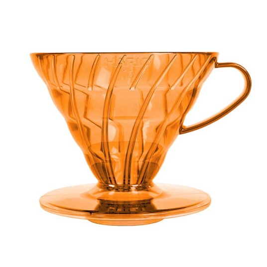 Hario V60 Coffee Dripper Candy Edition - Koi Orange Hario V60 Coffee Dripper Candy Edition - Koi Orange