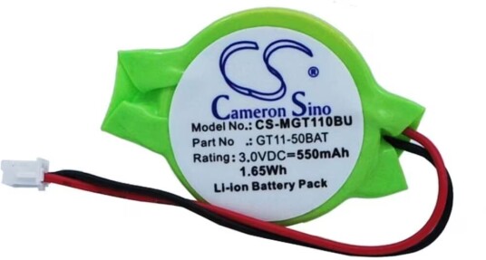 Batteri for Mitsubishi GOT 1000-serien skjermterminaler etc