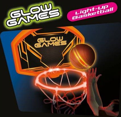 Basketballsett selvlysende