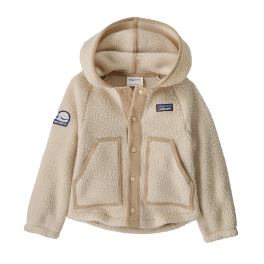 Patagonia Baby Retro Pile Jacket Lve Sply Whale: Dark Natural 5år