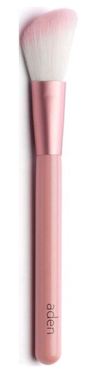 Aden Blusher Brush Angled Pink Aden Blusher Brush Angled Pink