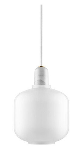 Normann Copenhagen Amp Taklampe Liten Hvit/Hvit