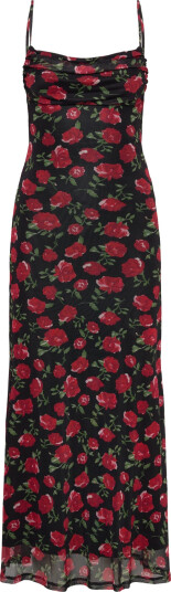 Gina Tricot Mesh Maxi Dress Multi/patterned XL Gina Tricot Mesh Maxi Dress Multi/patterned XL