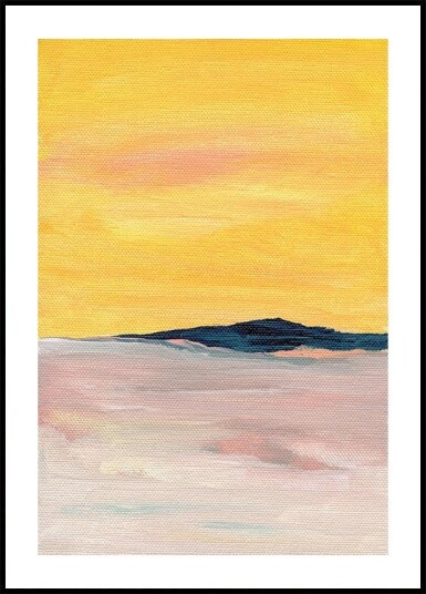 Golden Horizon Dream Poster Plakat / 100x150cm